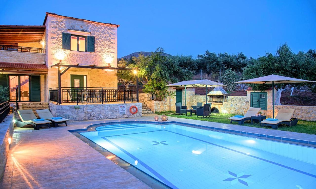 Villa Stelios Private Pool Georgioupoli Exterior foto