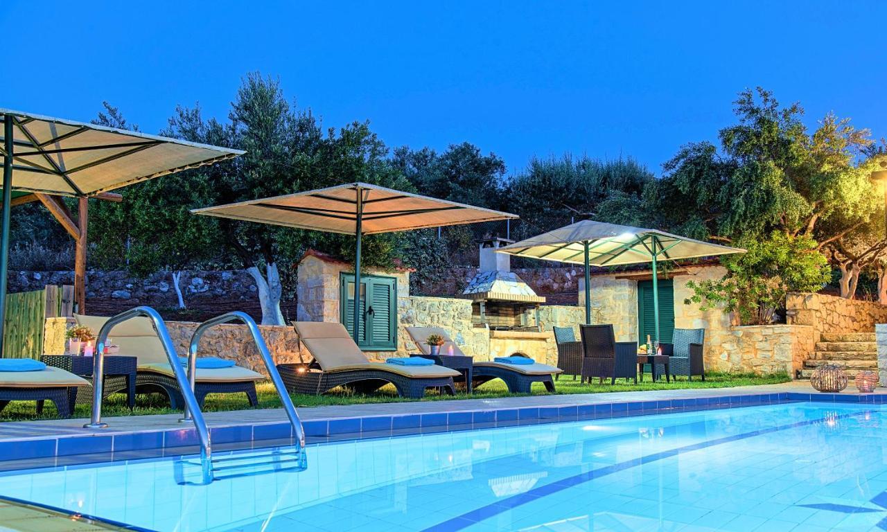 Villa Stelios Private Pool Georgioupoli Exterior foto